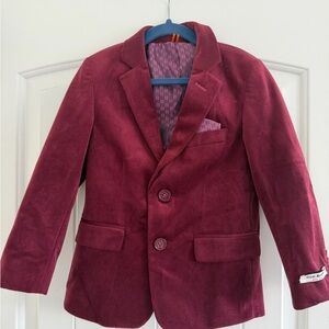 Isaac Mizrahi Kids Maroon Blazer